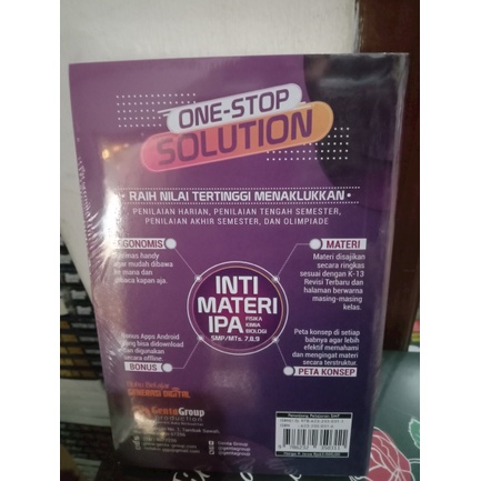 BUKU INTI MATERI IPA FISIKA,KIMIA,BIOLOGI SMP KELAS 7,8,9-2