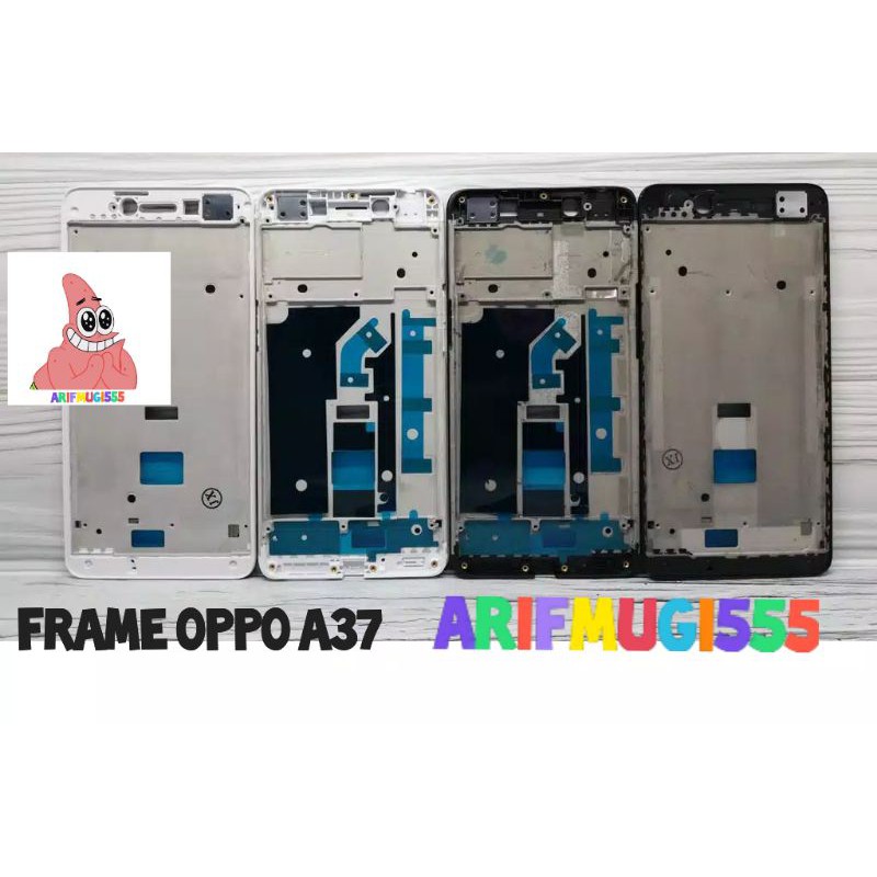 FRAME BEZEL TULANG TENGAH MIDDLE OPPO A37 A37F NEO 9 ORIGINAL