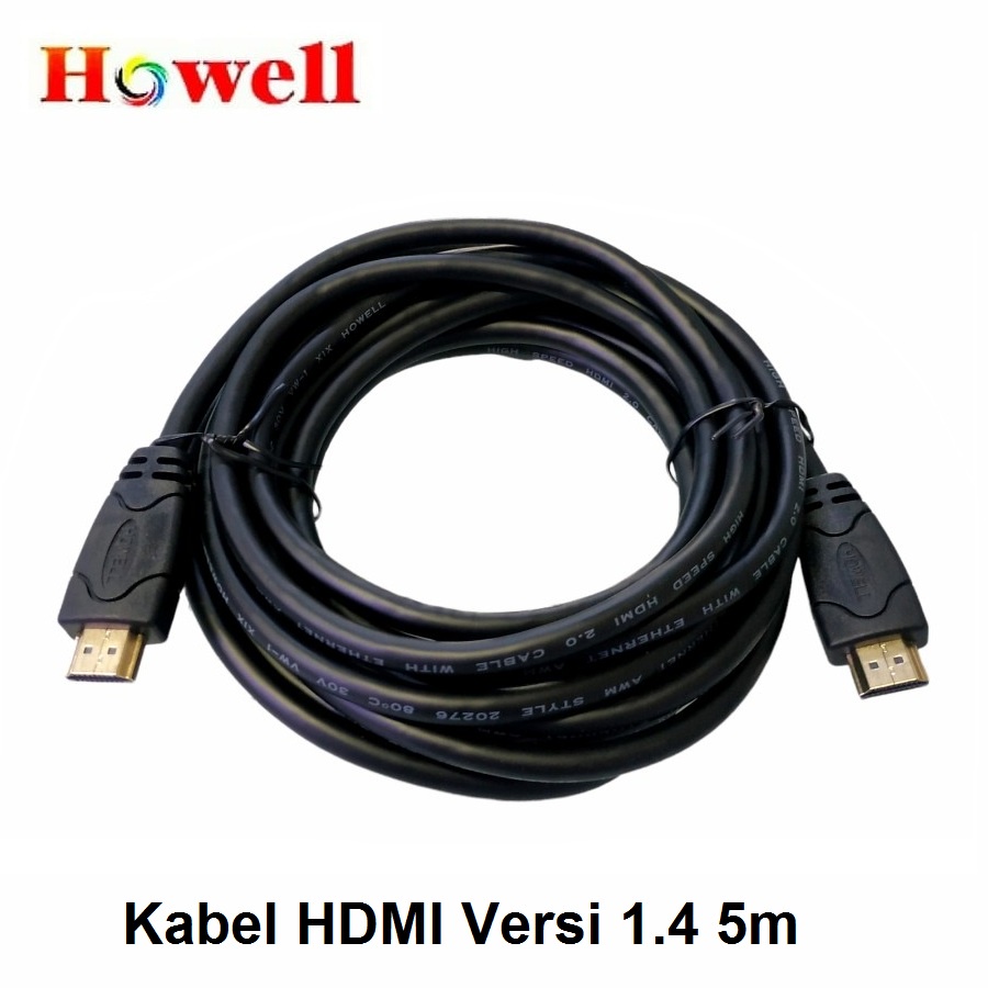 Howell Kabel HDMI Versi 1.4 PVC 5M