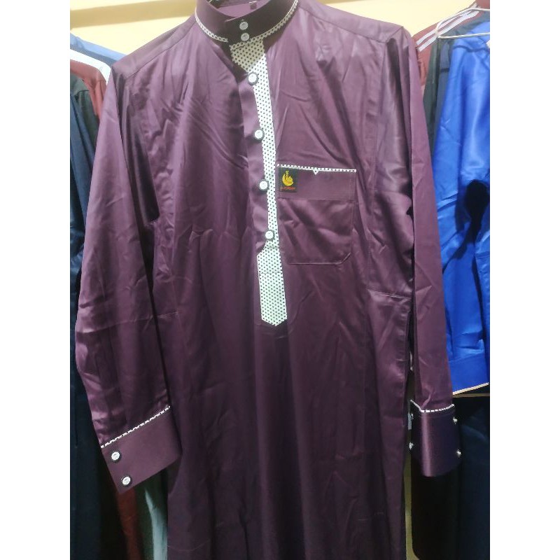 JUBAH THAILAND BORDIR/JUBAH THAILAND POLYSTER/GAMIS PRIA