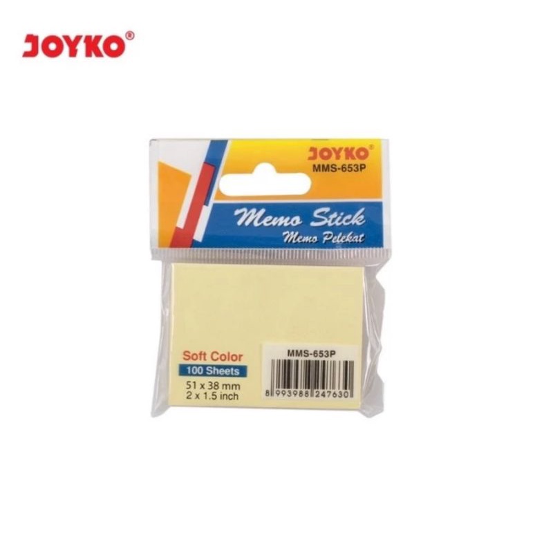 

Sticky notes Joyko 653P kertas memo tempel 653 index mark