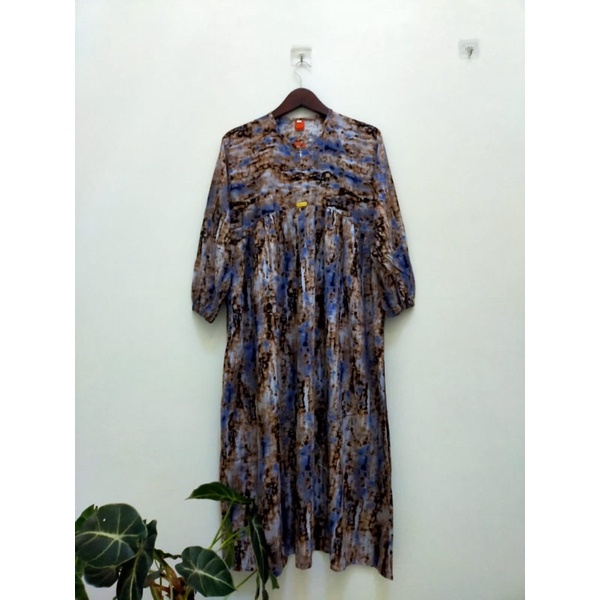 MIDI DRESS RAYON MOTIF ABSTRAK/MIDI DRESS TERBARU TERMURAH/MIDI DRESS KEKINIAN VIRAL/TUNIK/MIDI DRESS JUMBO/MIDI DRESS LEBARAN/BAJU TIDUR/BAJU SANTAI/XL-XXL/LD 110-120/MIDI DRESs BAHAN RAYON ADEM JATUH/DRESS HITS/LIZAM/COD