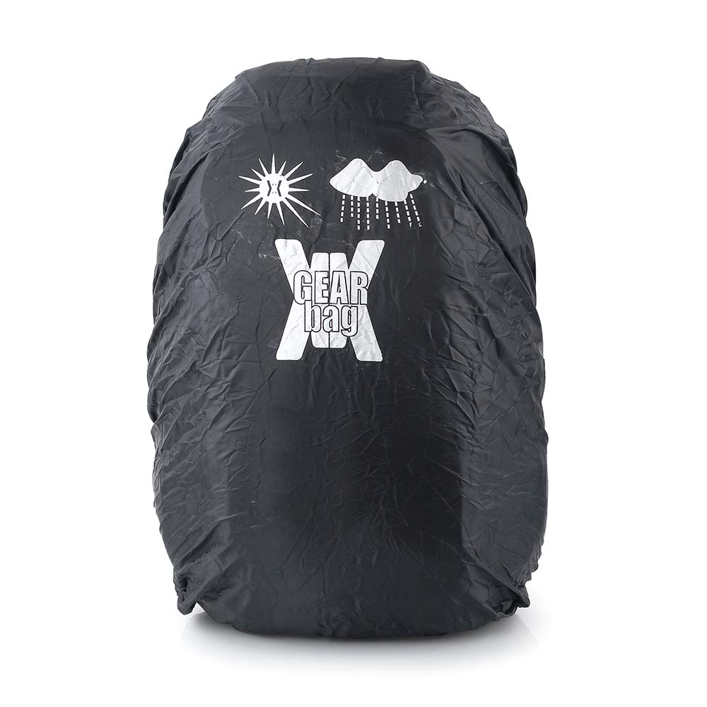 Tas Punggung Pria Ransel Backpack Tahan Air Warna Hitam Gear Bag Original Free Rain Cover