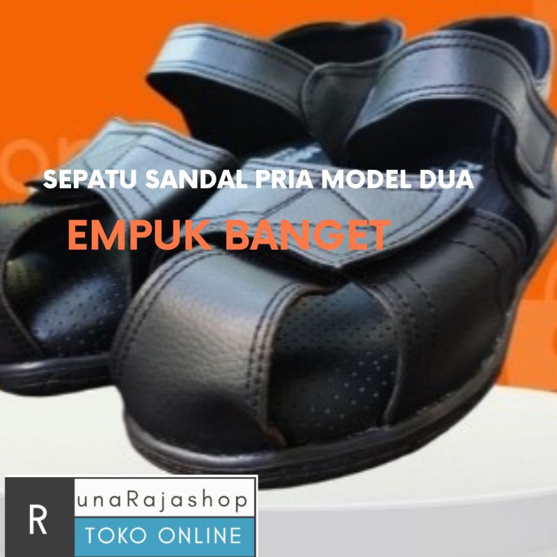 SEPATU SANDAL LANSIA EMPUK BANGET ANTI LUKA