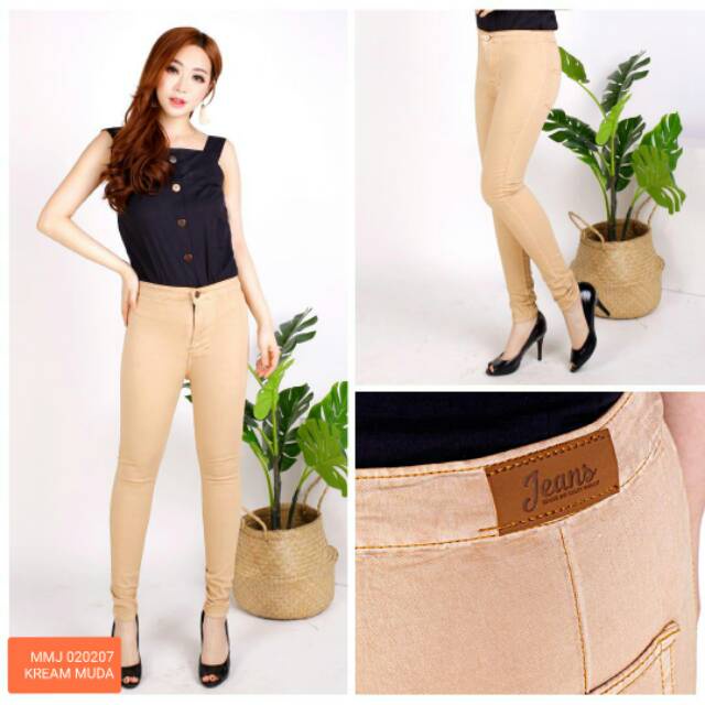 Celana Skinny HW Small Jeans - Celana Casseroles HW KECIL (TERSEDIA SIZE 27 - 30)