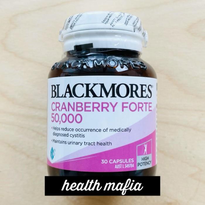 Jual Blackmores Cranberry Forte 50,000mg 30 Capsules Shopee Indonesia