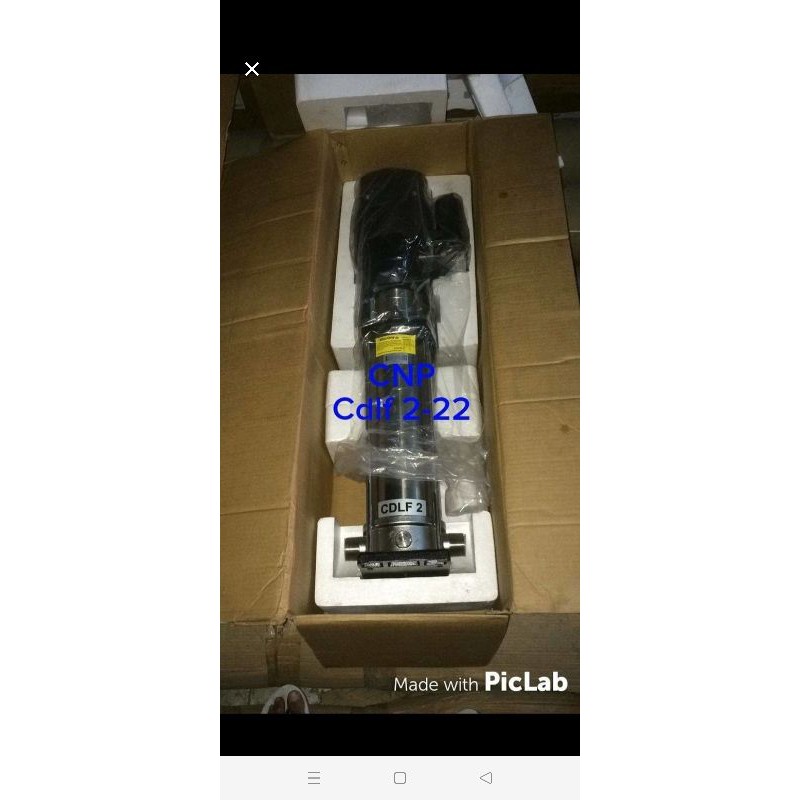 Pompa cnp cdlf 2-22 booster Pump ro 3HP 1phase