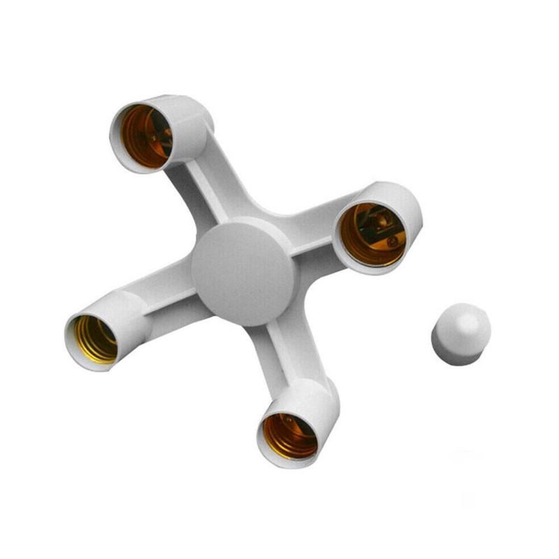 Fitting E27 Cabang 4 Lampu Bohlam Studio
