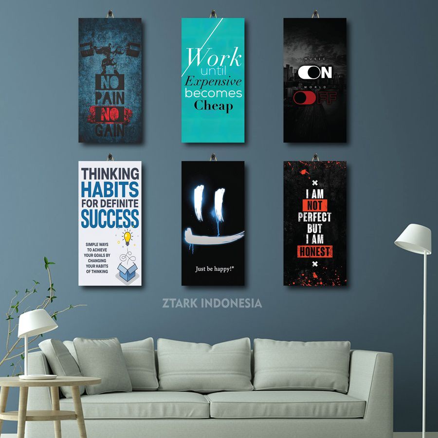 41-63 DEKORASI RUANG BOB SADINO QUOTE 15X30 FJIFC/MAX9Y/ PAJANGAN DINDING QUOTE QUOTES ENJOY LIFE / 