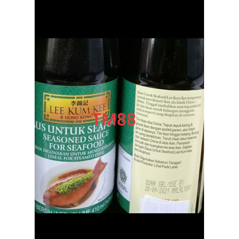 

SEASONED FOR SEAFOOD LEE KUM KEE/SAUS UNTUK SEAFOOD 410 MIL