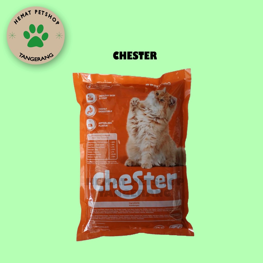 Makanan kucing chester 7kg bolt nice ori cat cat choize (EKSPEDISI)