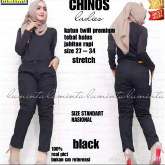 CHINOS LADIES/CELANA CHINOS/CELANA WANITA/PANT