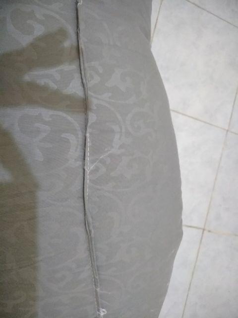 Bantal Guling Domi Original Microfiber Boilster Grey