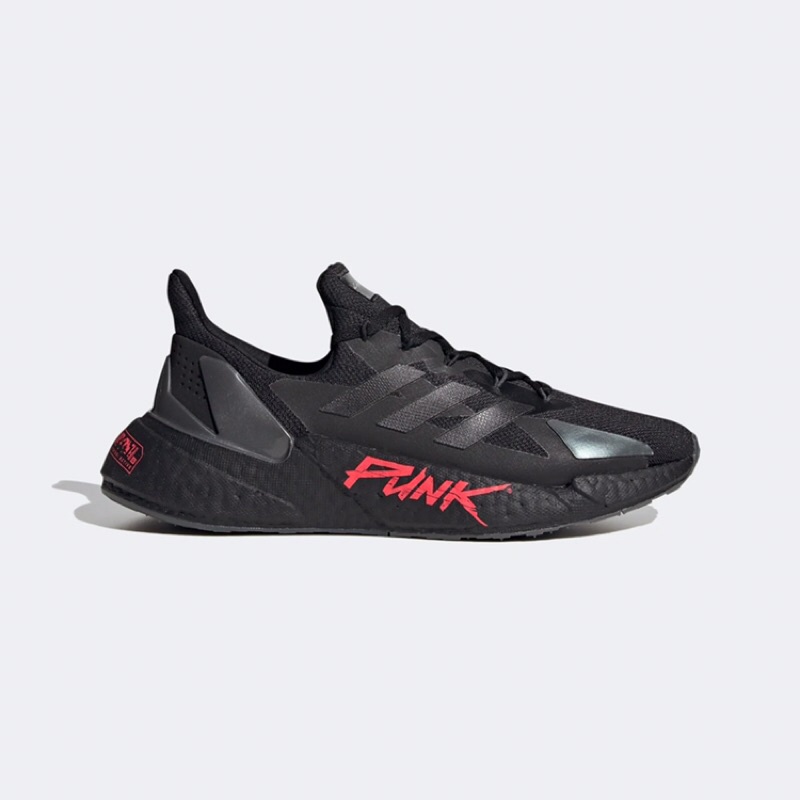 Sepatu Sneakers Adidas Cyberpunk 2077 Hitam/Merah Original Guarantee