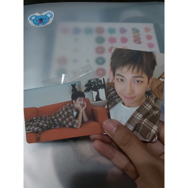 PHOTOCARD OFFICIAL NAMJOON RM BE ESSENTIAL EDITION