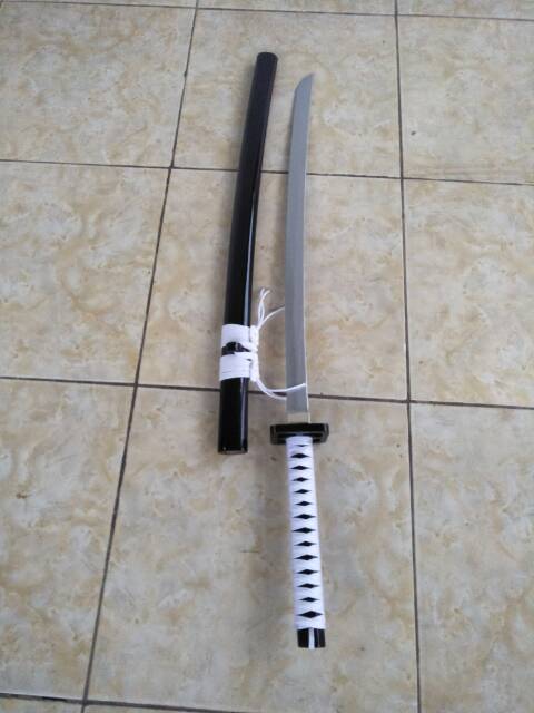 Pedang kayu katana custom pedang anime cosplay