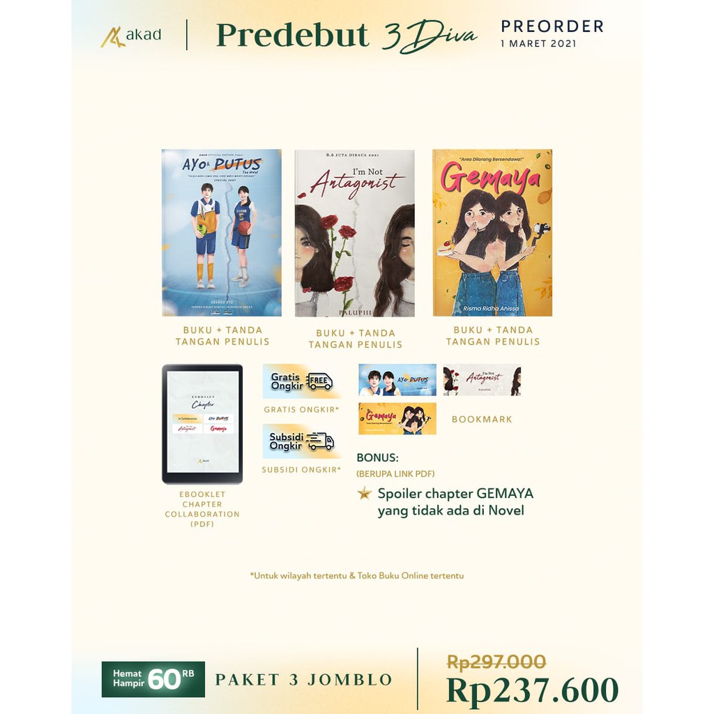 Novel Ayok Putus I M Not Antagonist Dan Gemaya Shopee Indonesia