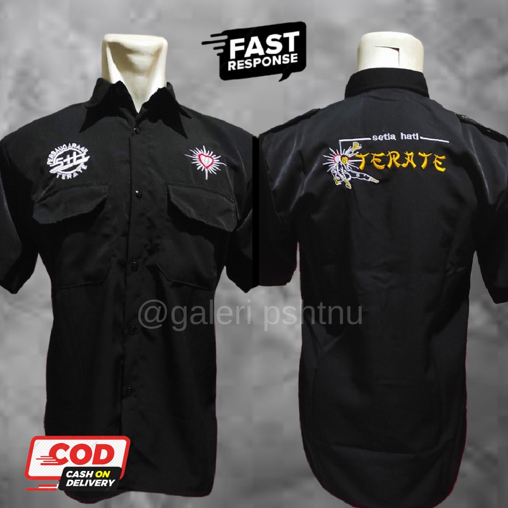 kemeja psht bordir - hem psht bordir - kemeja psht terbaru - hem psht terbaru