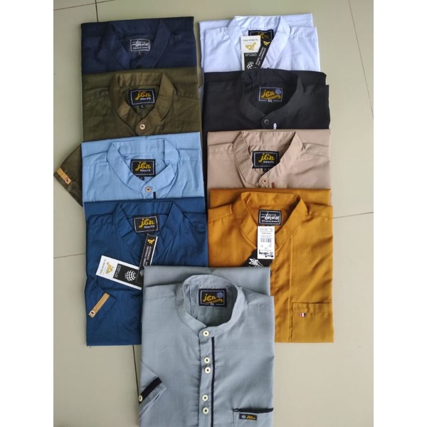 kurta Pakistan Pria Koko  Premium  Kemeja Muslim