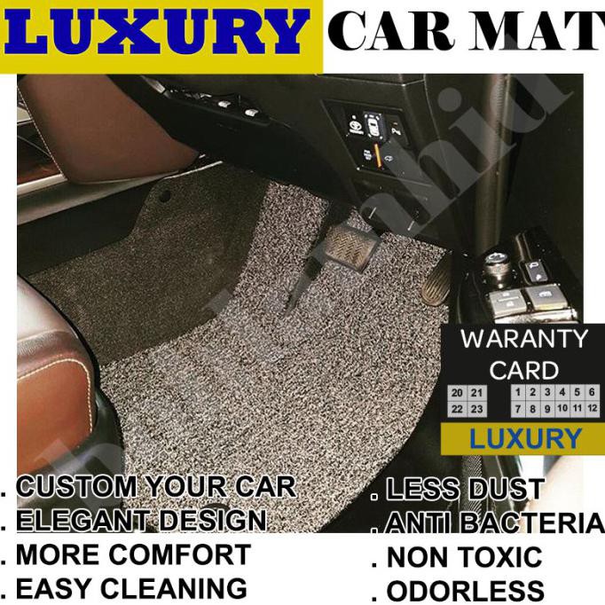 Karpet Koil Luxury Apv, Apv Arena 3Baris + Bagasi Karpet Bihun Custom Bohlamhid Diminati Banget