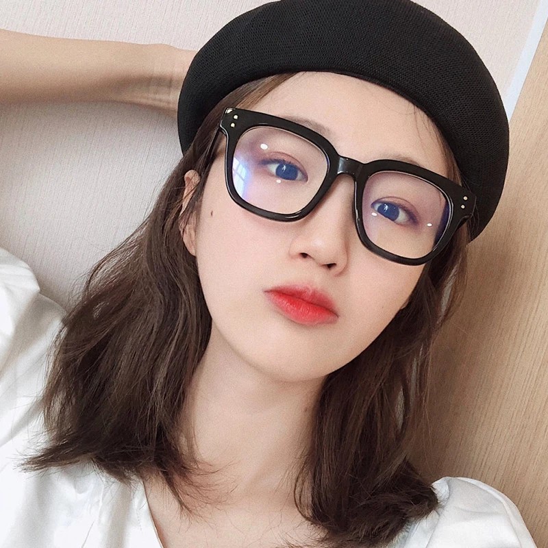 Kacamata Lensa Transparan Kacamata Untuk Pria/Wanita Fashion Korea Frame Kotaktmall