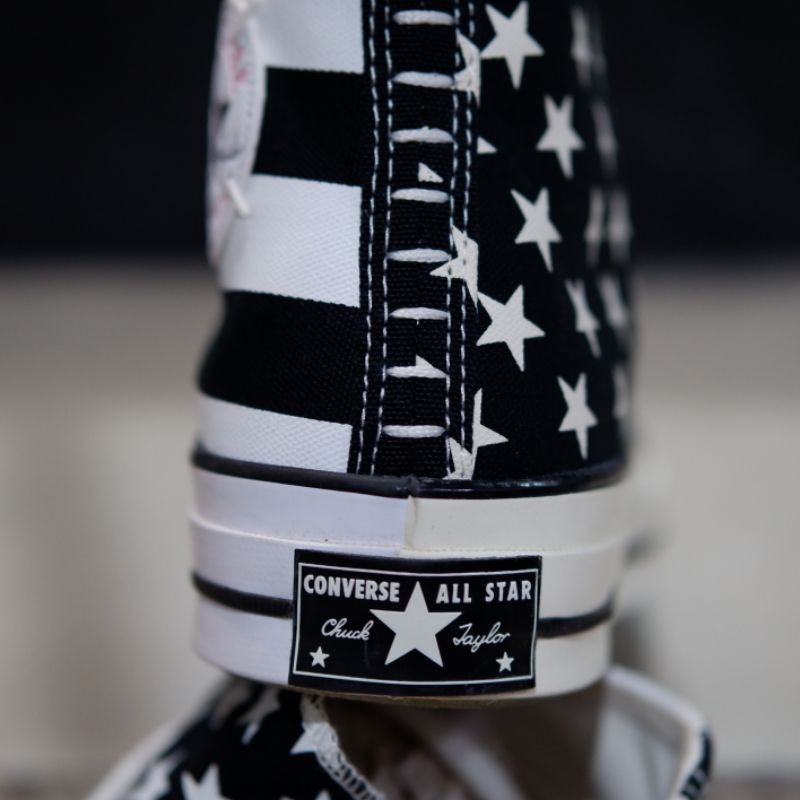 Converse Chuck Taylor 1970s Hi Restructured American Flag Black CT 70 CT 70s