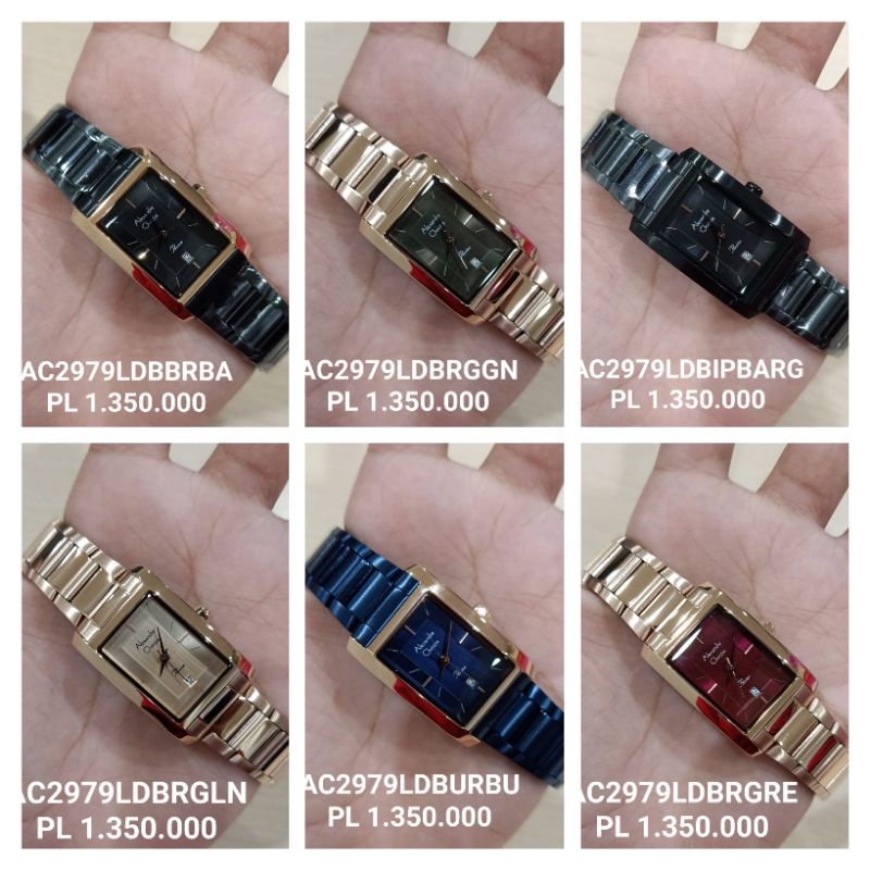 Jam Tangan Wanita Alexandre Christie Ac 2979 Original Garansi