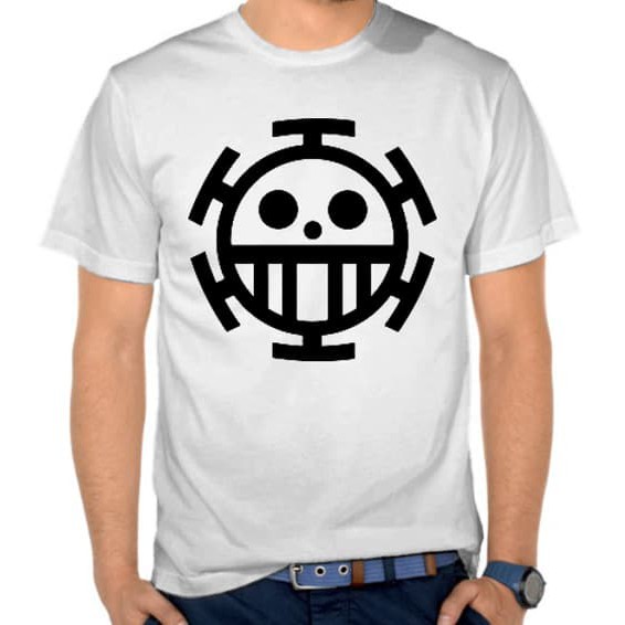 Tshirt / Kaos / Baju One Piece - Putih