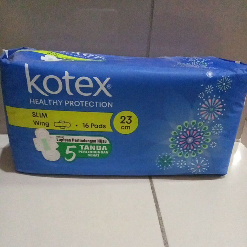 Kotex Healthy Protection Slim Wing 23cm 16s