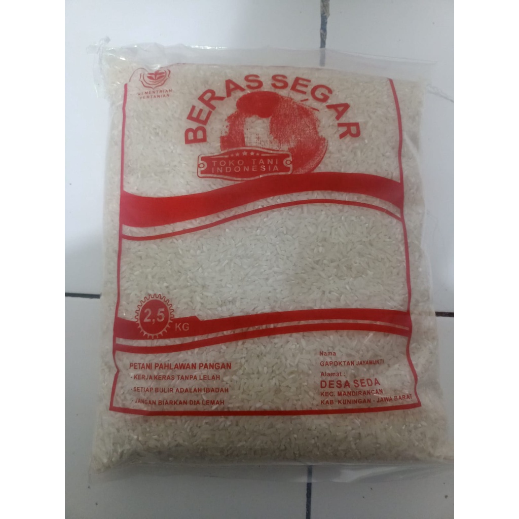 

Beras Segar - 2,5 kg