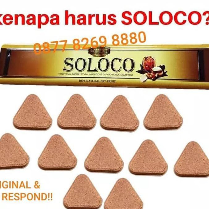 PROMO DISKON Diskon khusus   permen Soloco coklat original isi 4 Saloco cokelat or Solocco Soloco.