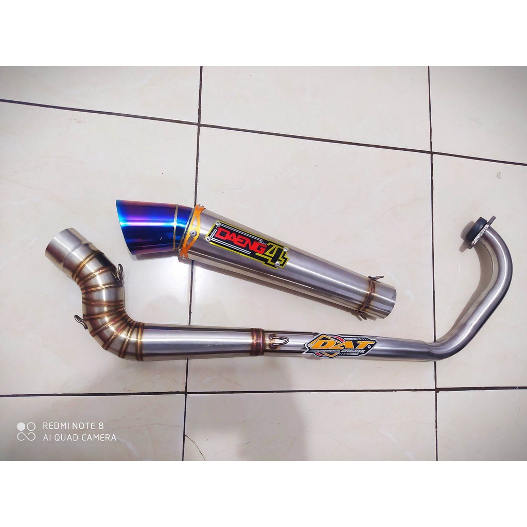 KNALPOT racing DAENG MX KING  KNALPOT DAENG MX KING