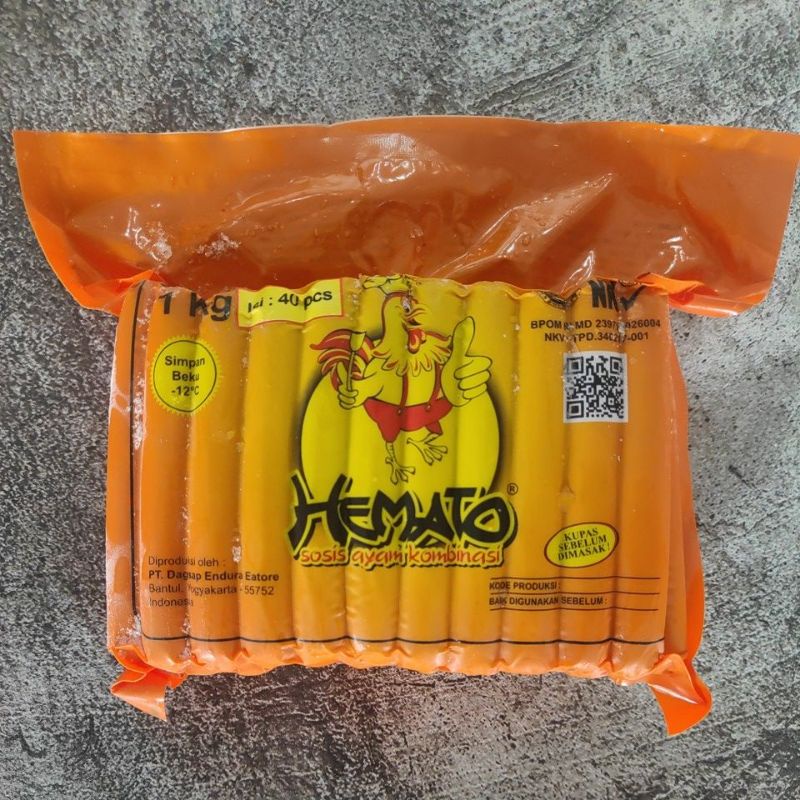 

HEMATO SOSIS AYAM 40s 1Kg