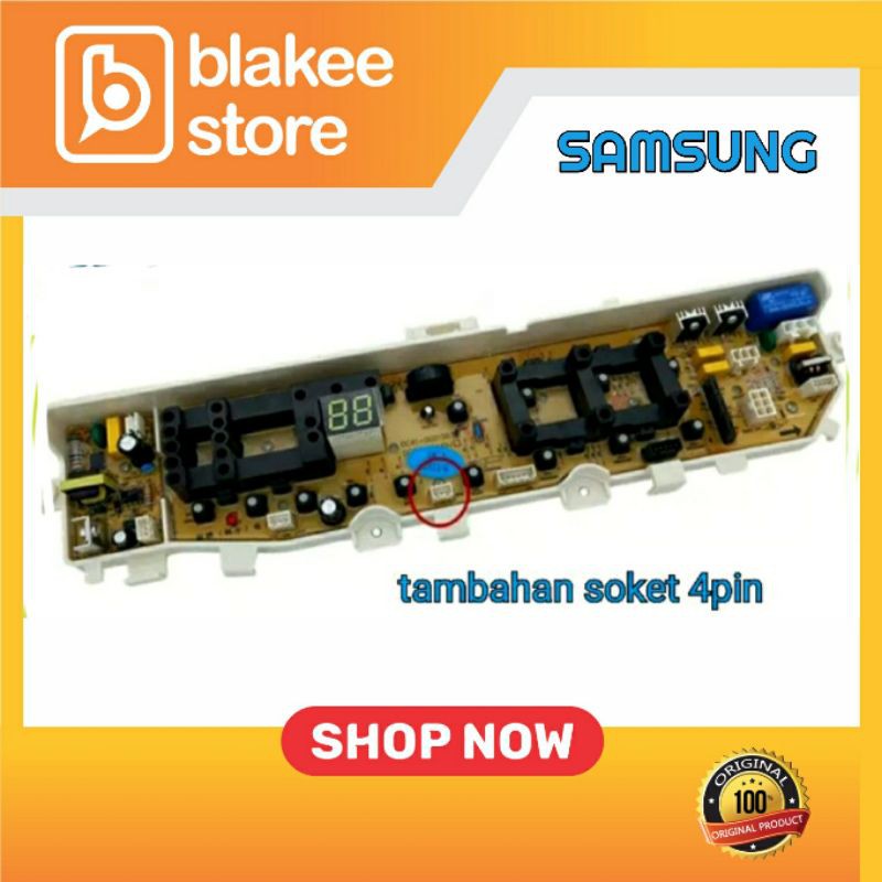 Modul pcb mesin cuci samsung WA85H4000 WA95J5710SG code part DC92-01764 original program