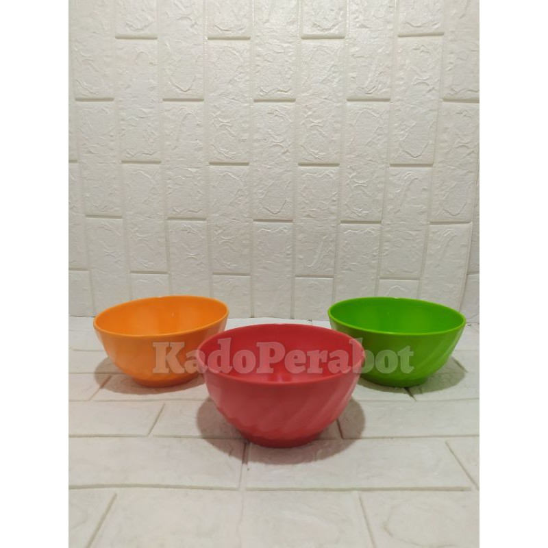 Mangkok melamine ulir M9070 - mangkok mie jumbo - mangkok melamine