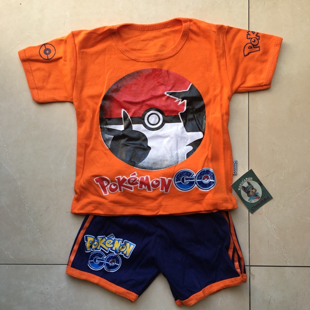 SALE!!! SETELAN ANAK 6bulan-1Tahun POKEMON