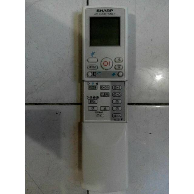 REMOTE/REMOT AC SHARP ION PLASMACLUSTER CRMC 745 JBEZ ORIGINAL ASLI
