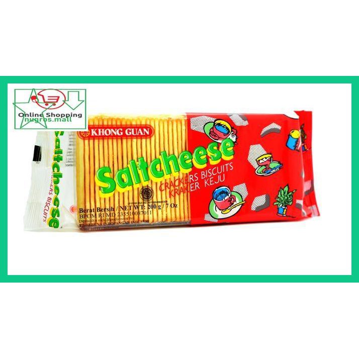 

U79Iytut- Khong Guan Saltcheese Crackers 200Gr Ae5Wrf4-