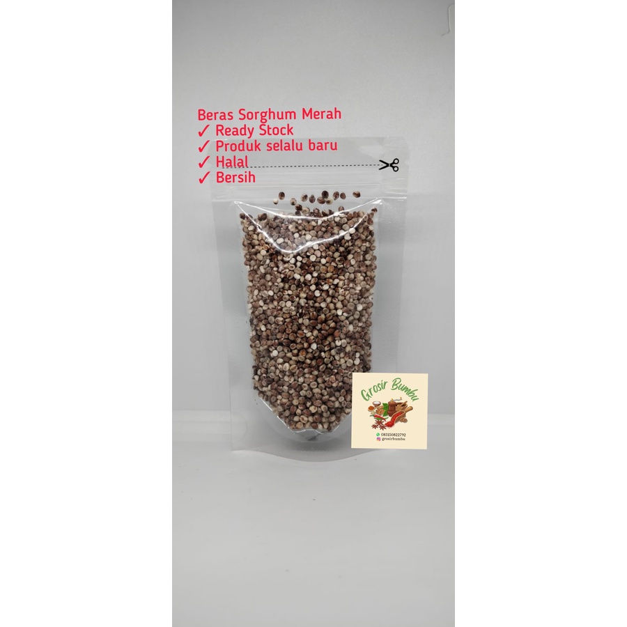 

Beras merah Sorghum