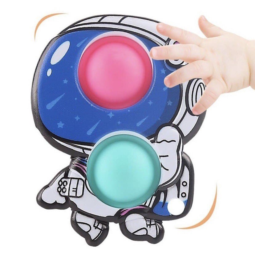 Simple Dimple Space NASA Astronaut Rocket Alien UFO Fidget Toys Mainan