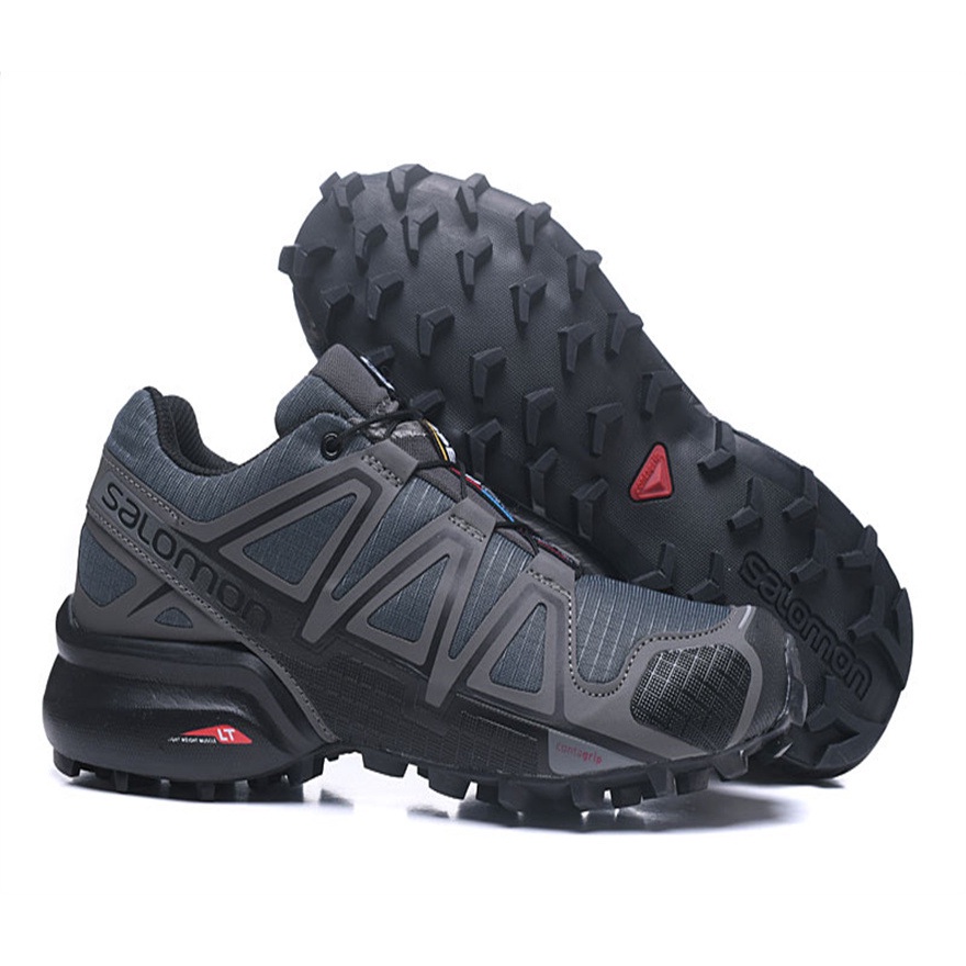 Sepatu Hiking Salomon4 Salomon Pria  Luar Ruangan Off-Road Menjalankan Sepatu Hiking Sepatu Hiking S