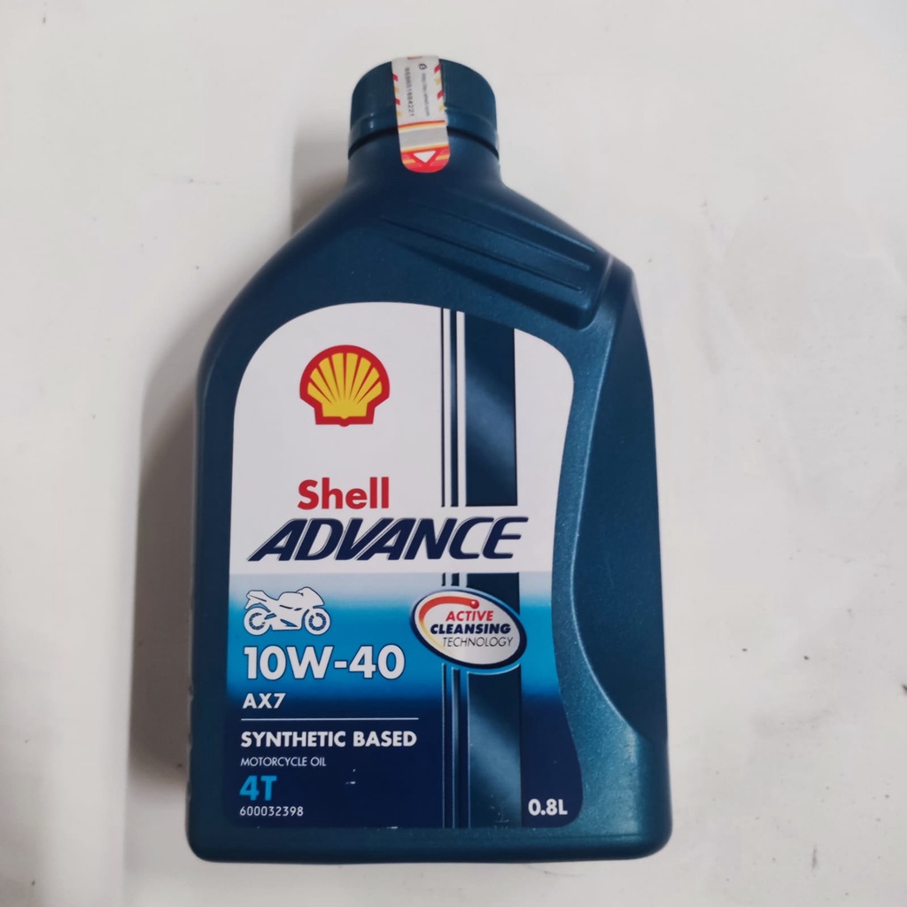 Oli Shell Advance AX7 10W40 0.8 Liter (800ml)