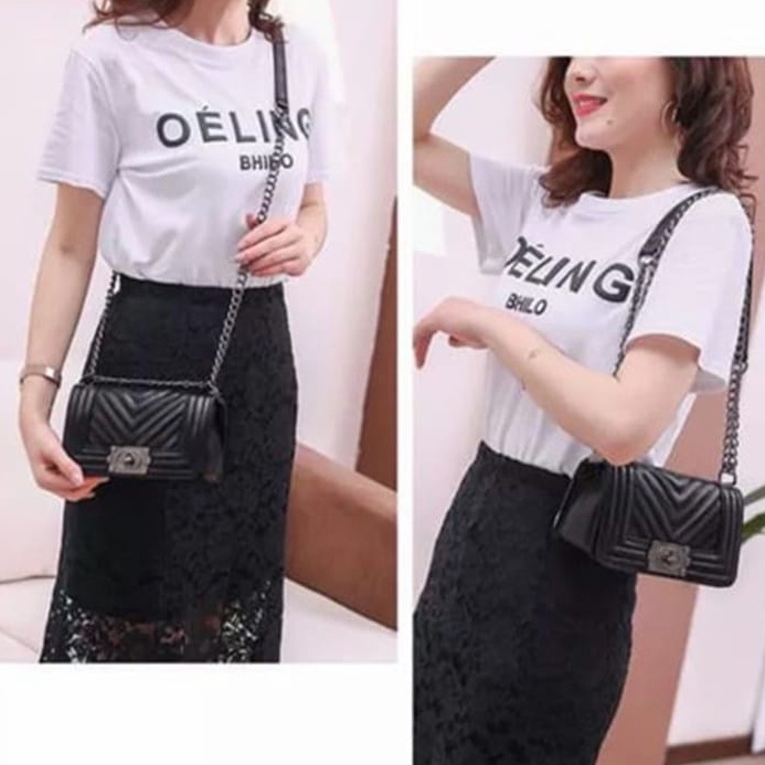 {PROMO} tas selempang wanita tas wanita import tas wanita terbaru tas wanita import tas make up tas wanita Import tas wanita kekinian shoulder bag wanita sling bag wanita tas bahu wanita COD tas wanita murah