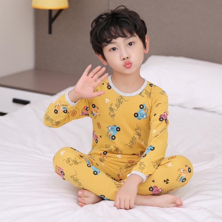 PIYAMA KAOS IMPORT BAJU TIDUR ANAK LENGAN PANJANG BAHAN PREMIUM