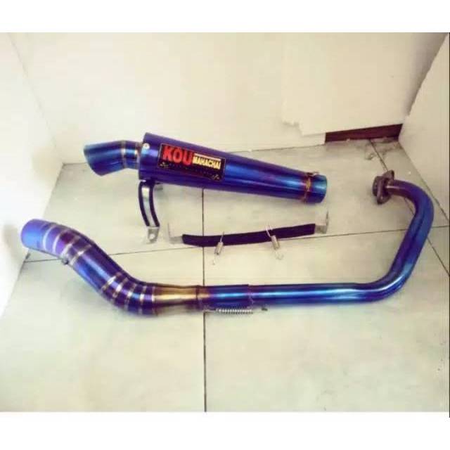 Knalpot KOU Vixion - Kou Bluemoon - knalpot vixion old & New