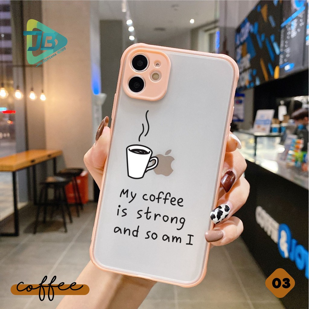 Softcase choice COFFEE oppo A3S A1K A7 A5S A11K A12 A31 A8 A37 A39 A57 JB2330