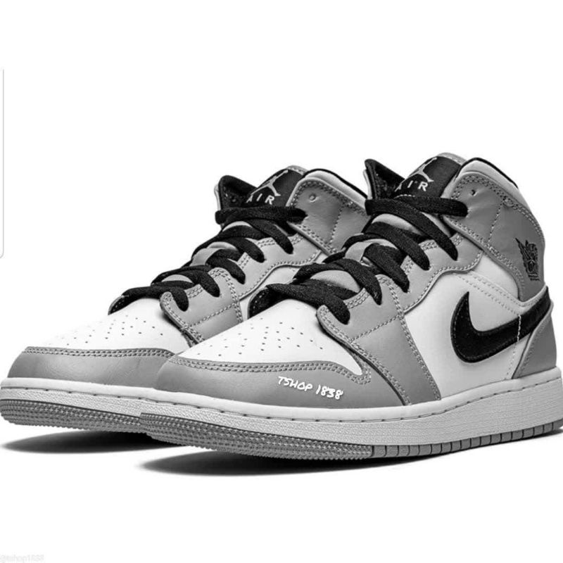 Nike Air Jordan 1 Mid Light Smoke Grey