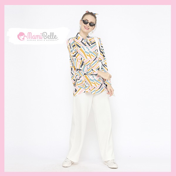 

Mamibelle Jude Blouse Hamil & Menyusui Abstract Premium