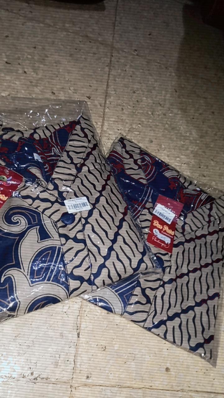 Atasan Batik Dolby Dolbi Dobby Doby Tenun Sutra Tulis Halus Katun Atbm Baron ,sarombit Atasan