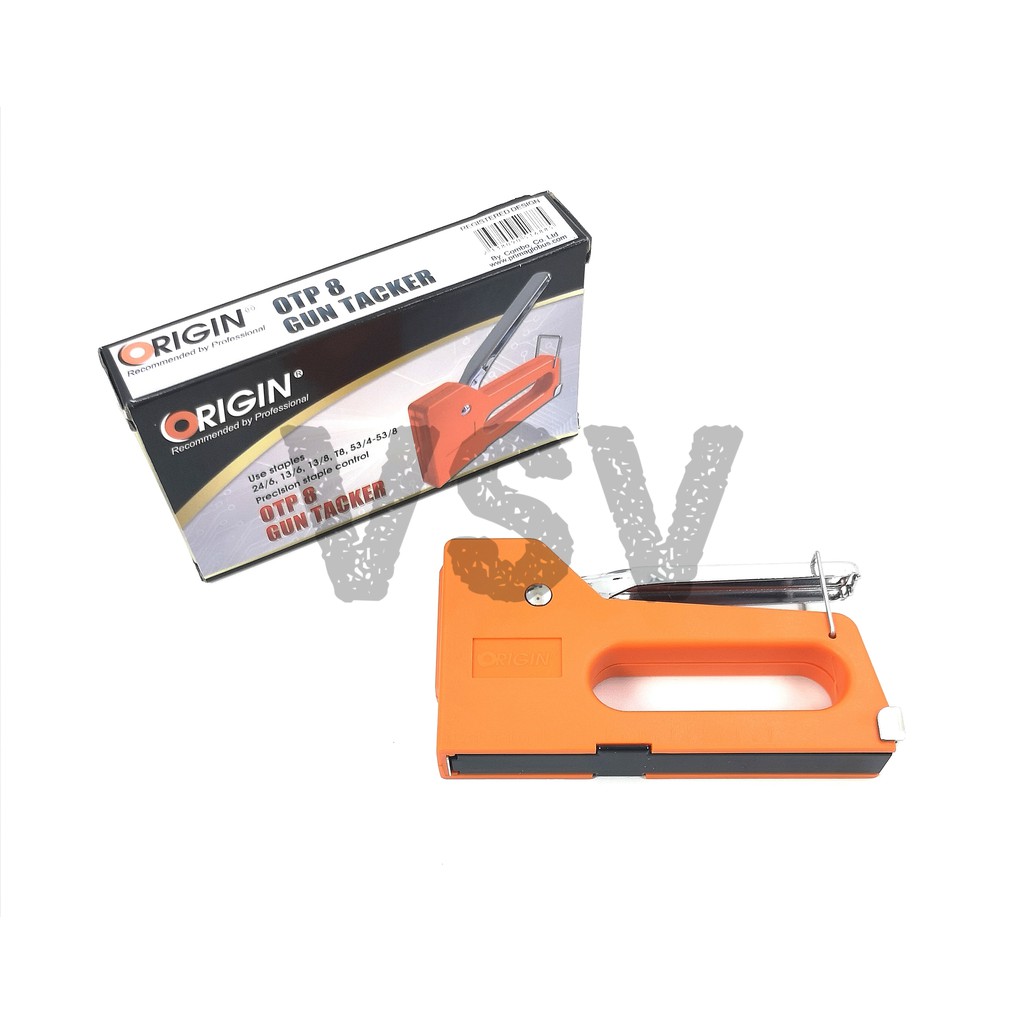 Origin staples gun OTP8 / gun tacker / staple gun / stapler / staples jok